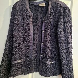 JUST LISTED!! Joseph Ribkoff crinkle blazer